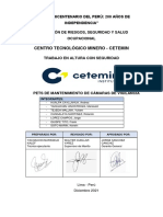 Pets de Mantenimiento de Cámaras de Vigilancia - Sede Irq