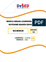 Whole Brain Learning System Outcome-Based Education: Science