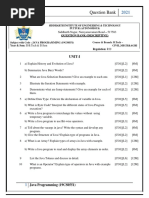 19CS0551 Java Programming