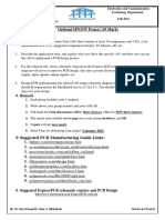 Project Specifications: Suggested PCB Manufacturing Guide Links