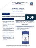 Ficha Tecnica American Pharma Industrial Pharma Green F1