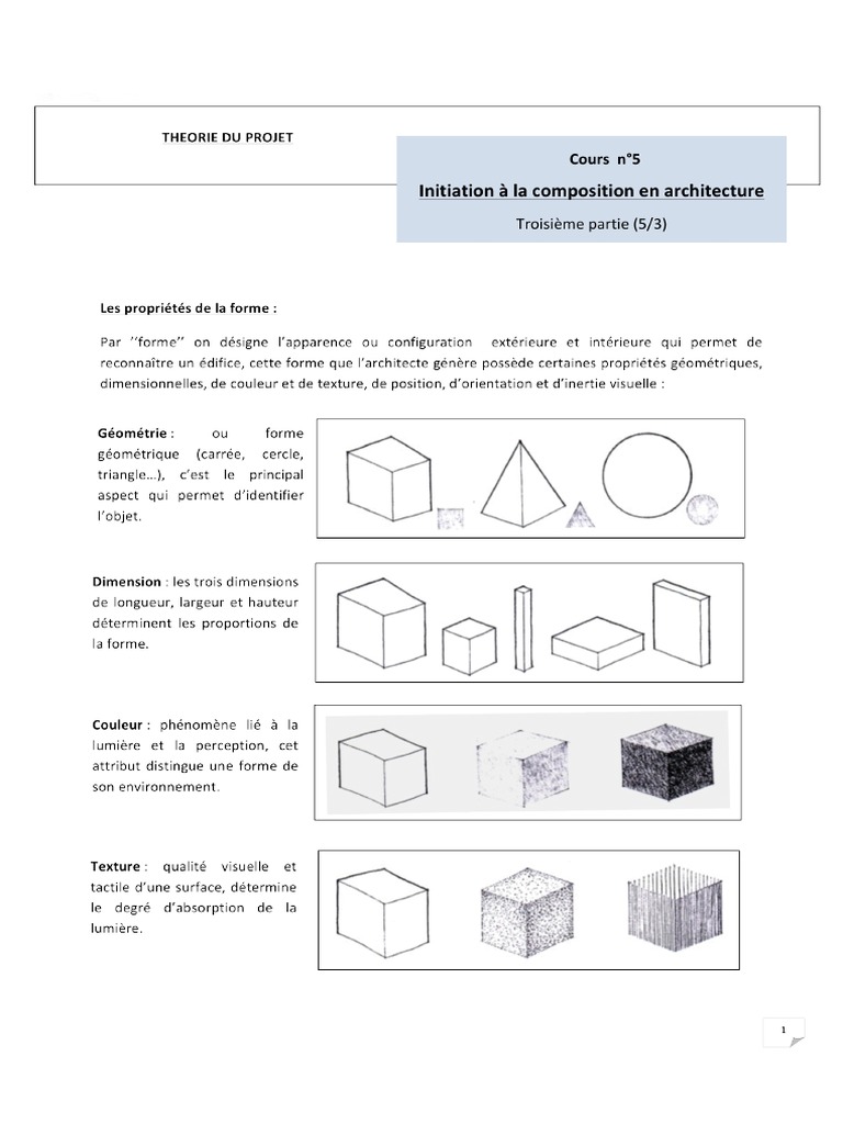 Composition Forme | PDF | Géométrie | Angle