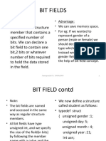 Bit Fields: 1 Ramaprasad H C 9945426447