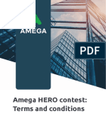 Amega HERO Contest: Terms and Conditions