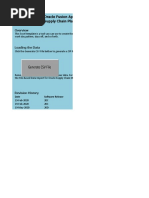 Generate CSV File: Oracle Fusion Applications Supply Chain Planning Upload: Calendars