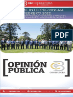 Febrero 2022 - Ranking CB de Gobernadores, Intendentes e Imagen de Dirigentes Provincia Por Provincia