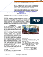 Retrieval of Sea Surface Temperature Over Poteran Island Water of Indonesia With Landsat 8 Tirs Image: A Preliminary Algorithm