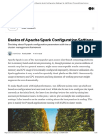 Basics of Apache Spark Configuration Settings - by Halil Ertan - Towards Data Science