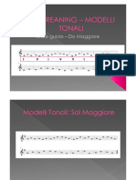 EAR TREANING – MODELLI TONALI