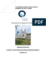 Empresa Pública Metropolitana de Agua Potable Y Saneamiento de Quito - Epmaps