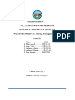 Wolkite University Cost Sharing System PDF
