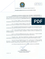 Instrução Normativa Ibama #19 - 16-04-2018