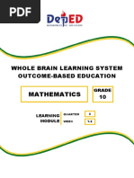 Mathematics: Whole Brain Learning System Outcome-Based Education