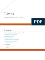 Unit 1: Limits: The Foundation of Calculus
