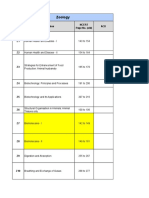 Zoology Poll Lecture Plan