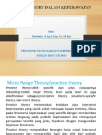 Micro Theory Dalam Keperawatan