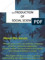 Diss Lesson 1 Introduction of Social Science