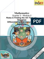 Math6 Q3 Mod 2 Rules in Finding NTH Term of A Sequence and Difrentiating Expressons and Equations ASMES Caumpit North