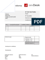 Factura Proforma Modelo