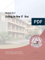 Living in The IT Era - Module 05