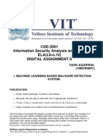 CSE-3501 Information Security Analysis and Audit ELA (L9+L10) Digital Assignment-5