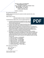 Circular No.4 Profe Edwin Almagro