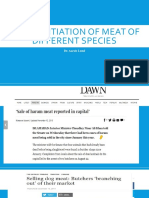 Meat Differentiations