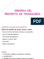 Memoria proyecto tecnología madera