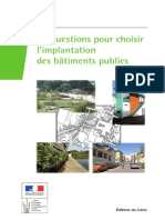 50 Questions Pour Choisir L'implantation Des Bâtiments Publics