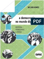 A Democracia No Mundo Digital - Wilson Gomes