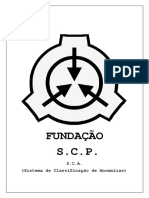 FUNDAÇÃO SCP RPG - Sistema de Classificação de Anomalias