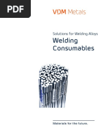 VDM Metals Welding Consumables Catalog