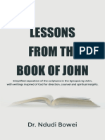 Lessons From The Book of John