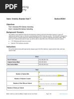 Name: Ordoñez, Brandon Noel T. Section:ECE41 Objectives