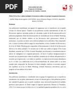 PRÁCTICA No.2 - Alelos Múltiples - Frecuencias Alélicas en Grupos Sanguíneos Humanos.