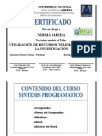 Certificados Sala