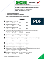 Subiect Si Barem Matematica EtapaI ClasaII 12-13