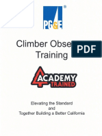 Climber Observer Training