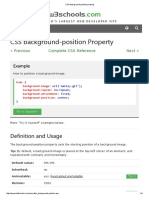 CSS Background-Position Property
