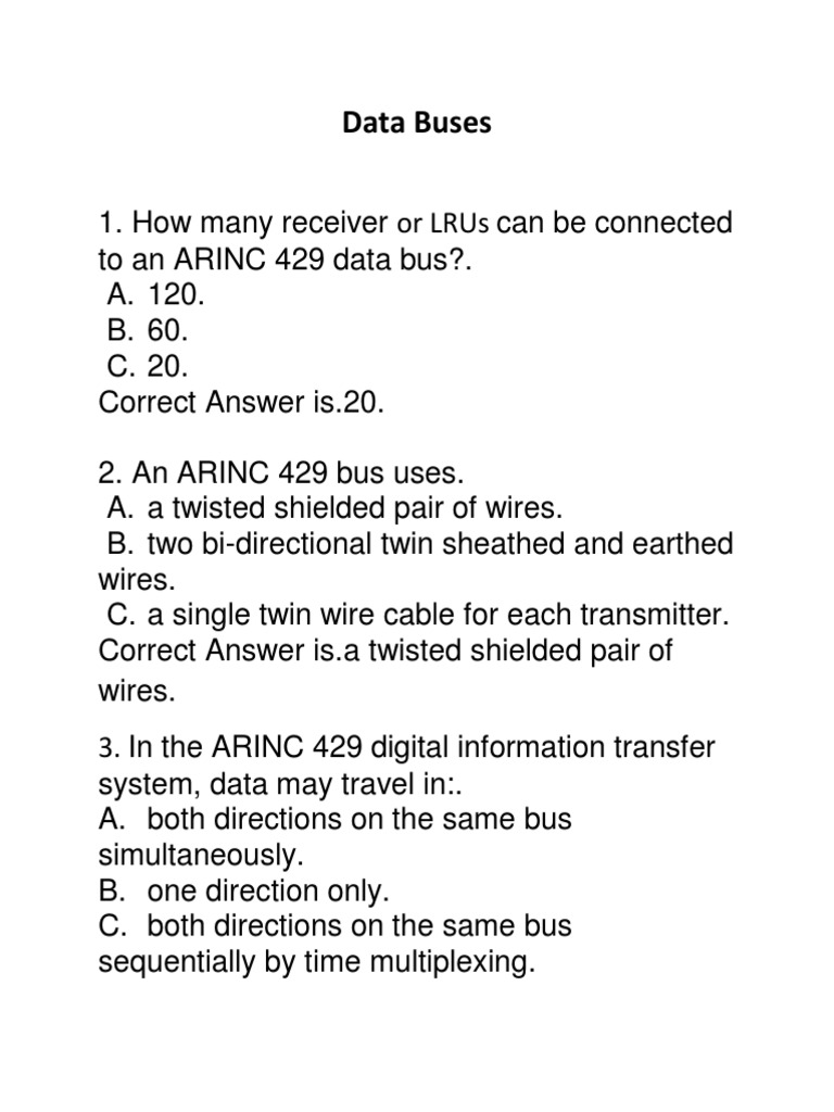 Data Bus (DT) | PDF | Computer Data | Telecommunications