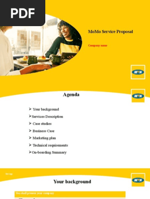 MoMo Service Proposal-Request Templat7