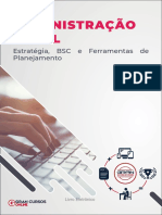 Estrategia BSC e Ferramentas de Planejamento