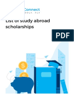 List of Study Abroad Scholarships