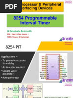 Microprocessor & Peripheral Interfacing Devices: 8254 Programmable Interval Timer