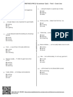 738 Gerunds Vs Infinitives MCQ Grammar Quiz Test Exercise