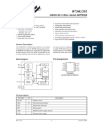 HT24LC02: CMOS 2K 2-Wire Serial EEPROM