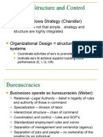 Chapter 6: Structure and Control: Structure Follows Strategy (Chandler)