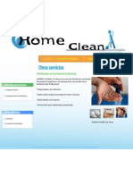 Home Clean - Otros Servicos