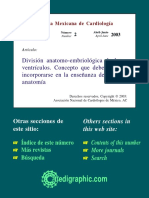 División Anatomo-Embriológica de Los Ventrículos. Concepto Que Debe Incorporarse en La Enseñanza de La Anatomía