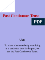 Past Continuous